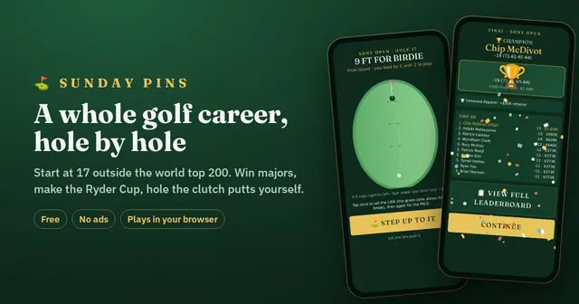 I can't code, and AI just helped me build the golf game I've dreamed about for years. I genuinely don't understand the hate. のプレビュー