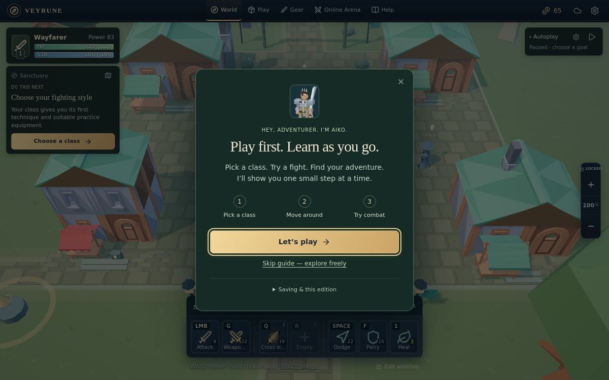 Preview of Veyrune · The Awakening