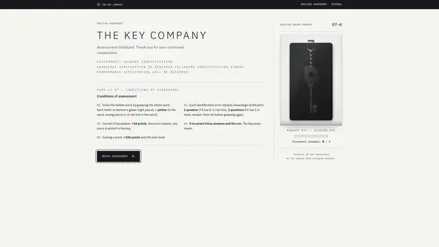 The Key Company のプレビュー