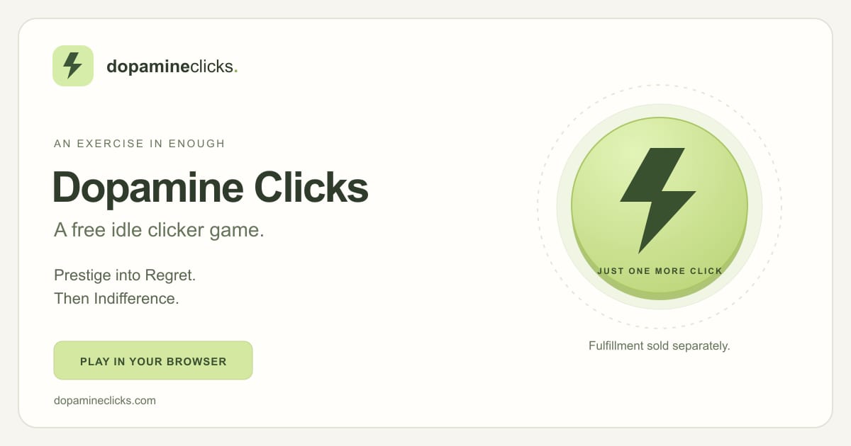 Dopamine Clicks のプレビュー