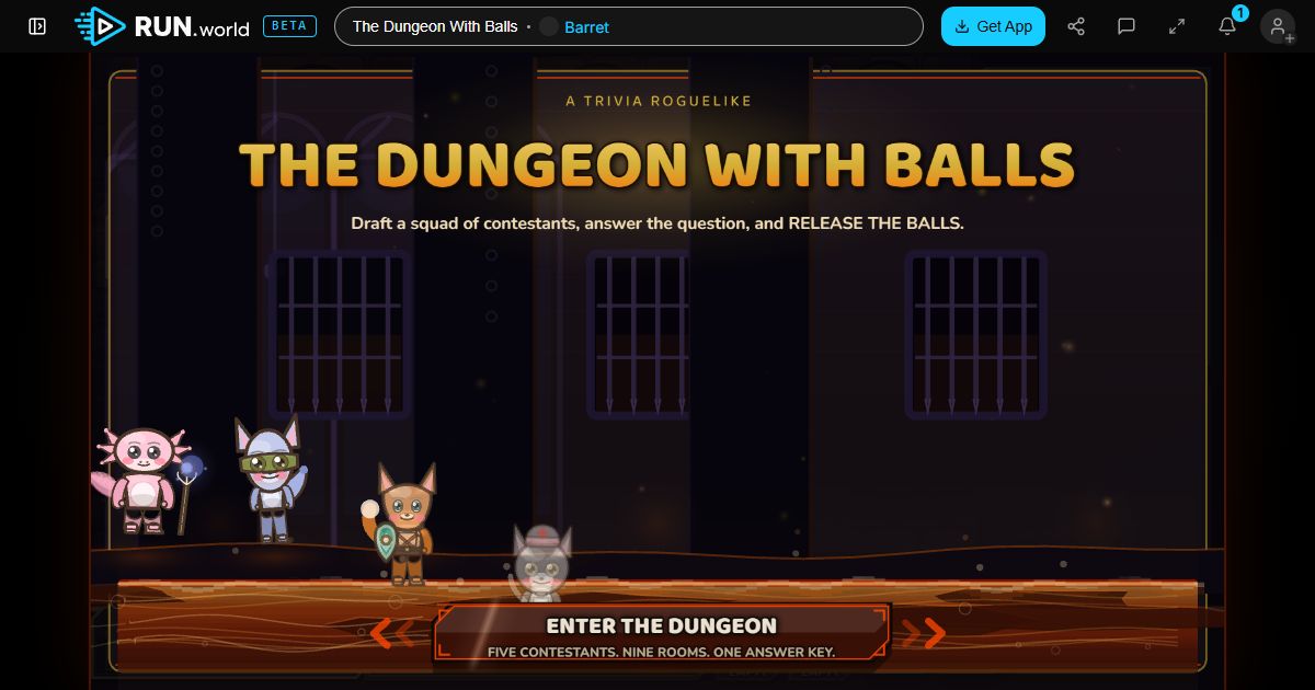 The Dungeon with Balls のプレビュー