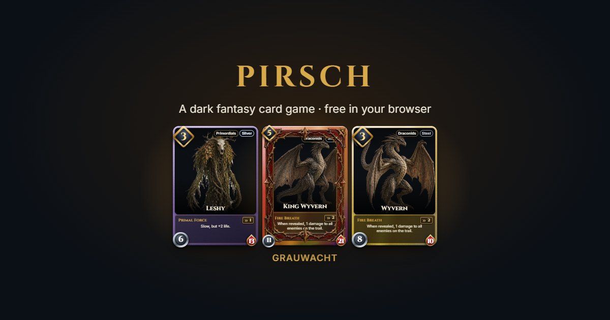 Pirsch のプレビュー