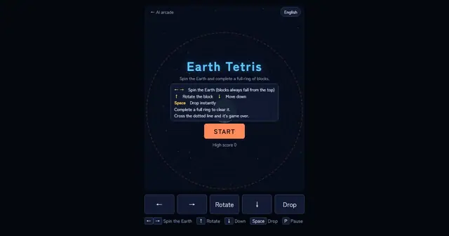 Preview of Earth Tetris