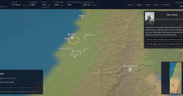 Statecraft: Israel のプレビュー