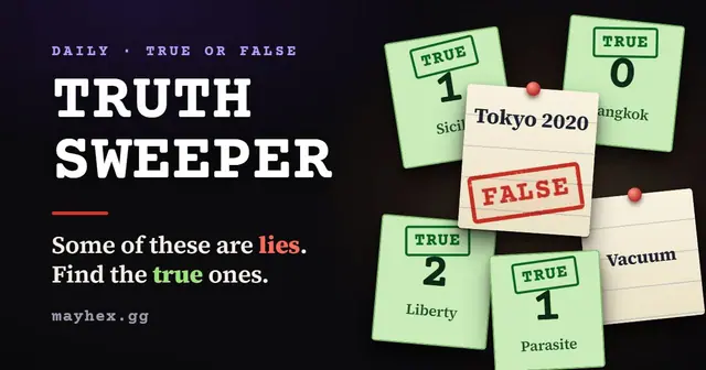 Preview of TRUTH SWEEPER
