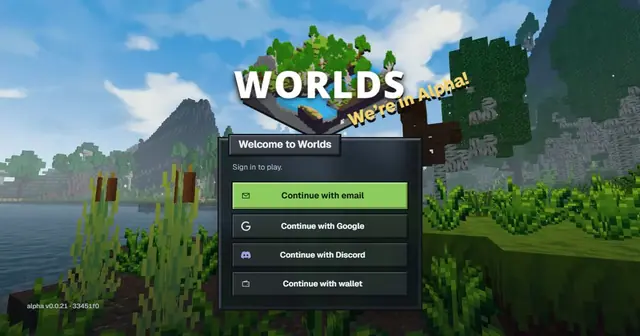 WORLDS (Alpha) のプレビュー