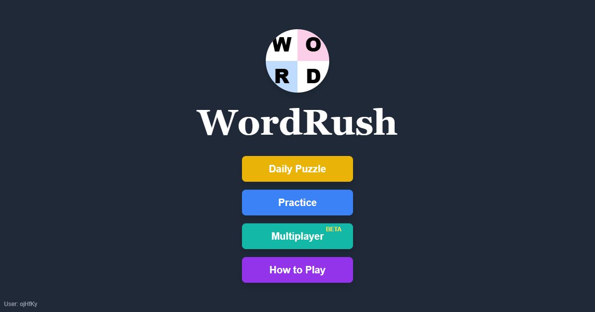 WordRush のプレビュー